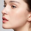 Tytanowy Kolczyk Clicker PIERCING Kółko z Cyrkoniami HELIX Lobe 1,2/8-10 (3)