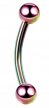 Banan Kolczyk do Ucha, Brwi z Kuleczkami SS316L 1,2/6-10/3+3 mm