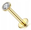 Labret Kolczyk do Ucha Cyrkonia SS316L 1,2/6-10/2-4 MM