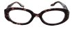 Ttortoise okulary zerówki styl retro, gruba oprawka, owalny kształt, unisex (2)
