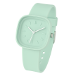 Stylowy Damski Zegarek Pastelowy Zielony Minimalistyczny Design
