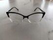 DAMSKIE CZARNE OKULARY ZERÓWKI PŁASKIE OPRRAWKI RETRO (8)
