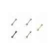 Sztanga Klasyczna z Kuleczkami Kolczyk do Ucha, Nosa, Brwi 1,2/6-10/3+3 mm (3)
