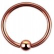 Kolczyk do Nosa, Ucha SEPTUM Kuleczka Zamknięta w Środku SS316L 1,2/6-10/3 mm