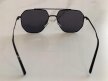 Okulary Przeciwsłoneczne Aviator Premium Black geometryczne, metalowe (7)