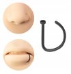 Fake septum U Kolczyk do Nosa Stal Ring Punk