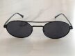 Okulary Przeciwsłoneczne Damskie Pilotki Aviator Czarne Metalowe UV400 (5)