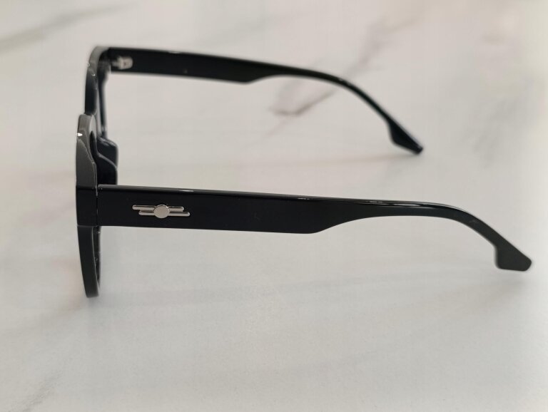 Eleganckie DAMSKIE Okulary Przeciwsłoneczne Duże Zaokrąglone Oprawki (7)