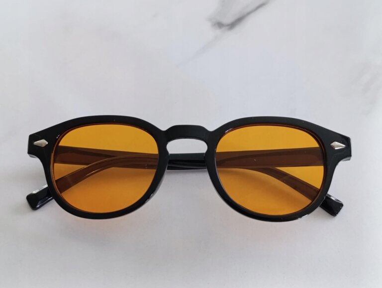Okulary Przeciwsłoneczne Czarne Unisex Damskie Męskie Retro UV400 (10)