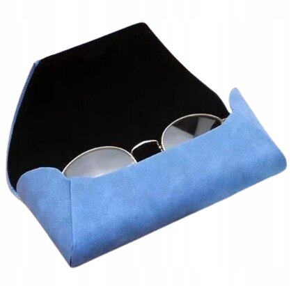 PUDEŁKO ETUI POKROWIEC NA OKULARY NIEBIESKIE W STYLU VINTAGE (2)