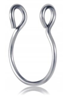 Fake septum U Kolczyk do Nosa Stal Ring Punk (3)