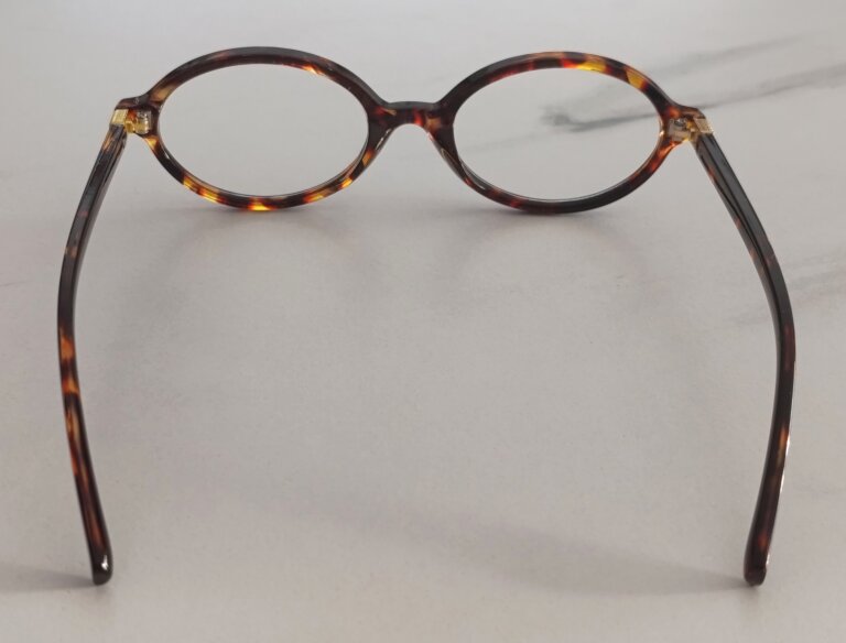 Stylowe okulary zerówki w brązowych oprawkach tortoiseshell okrągłe, unisex (7)
