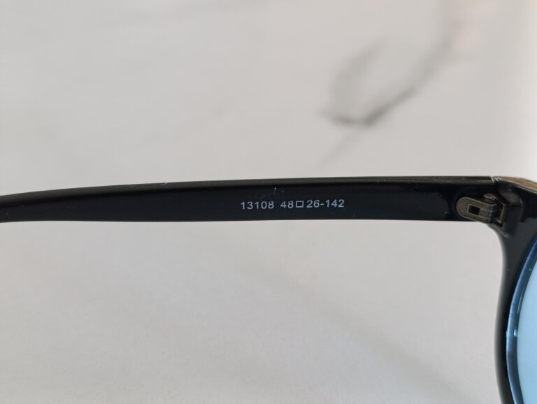 Okulary Przeciwsłoneczne Damskie Męskie Czarne UV400 Niebieskie Szkła Retro (11)
