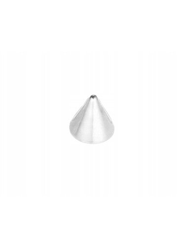 Stożek, Kolec do Piercingu 3-6 mm, gwint 1.2 SS316L (1)