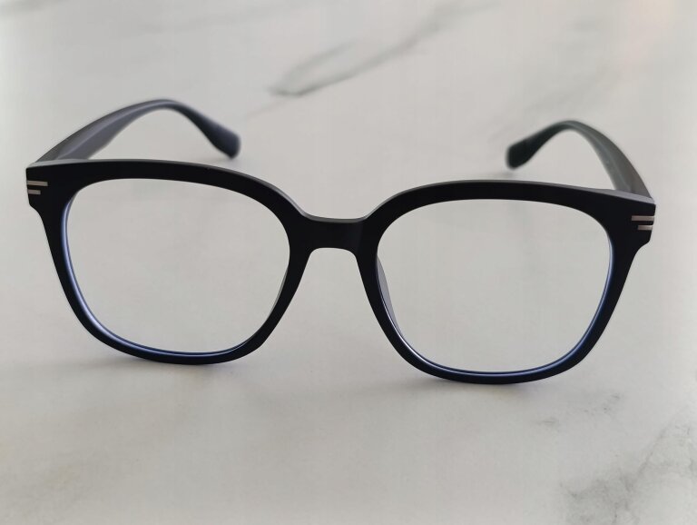 Okulary Zerówki Damskie Męskie Matowe Oprawki Eleganckie FILTREM BLUE LIGHT (5)