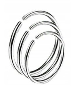 Kolczyk kółko do nosa Continuous Piercing (2)