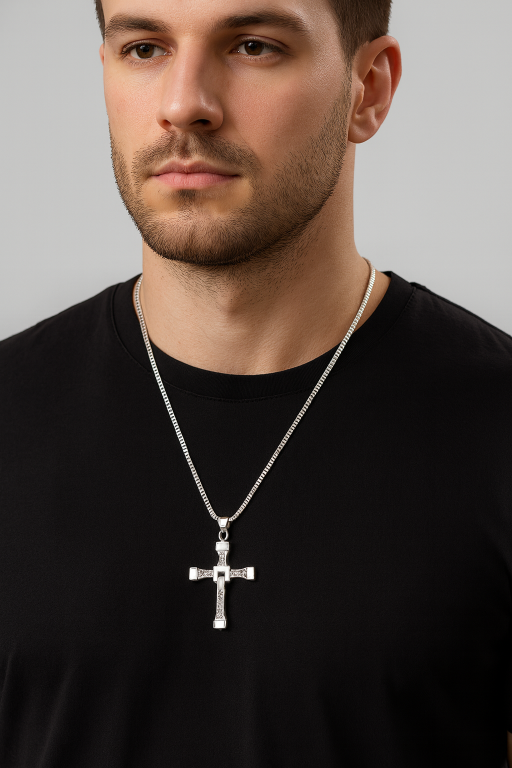 Szybcy i Wściekli Krzyż naszyjnik Unisex (6)