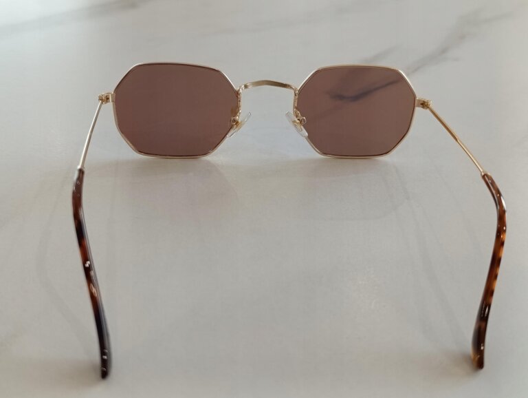 Okulary Przeciwsłoneczne Lustrzane Niebieskie Modne UV400 Damskie Męskie (8)