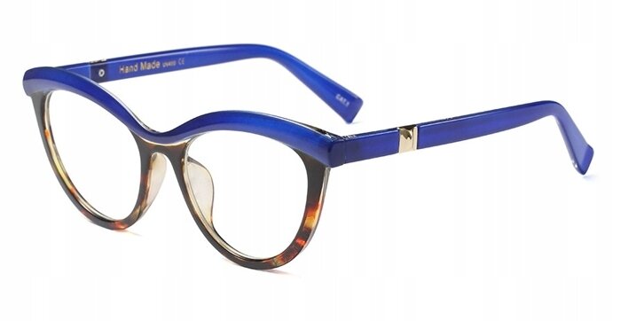 OKULARY ZERÓWKI Luksusowe Kocie Retro Leopard (2)