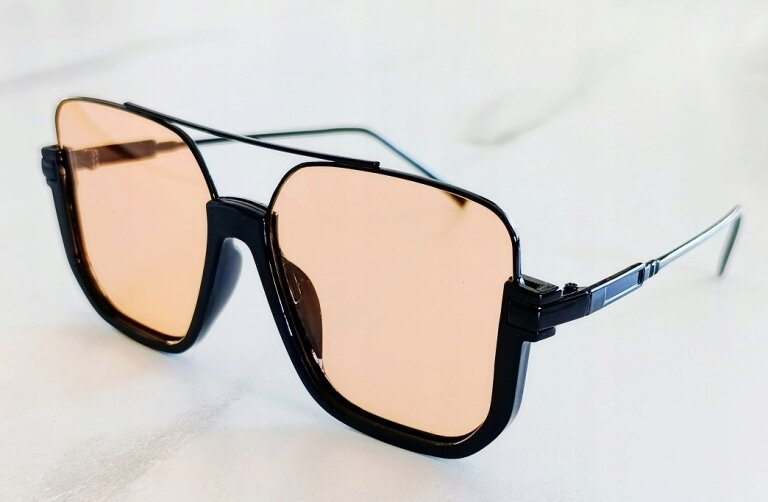 STYLOWE KWADRATOWE OKULARY PRZECIWSŁONECZNE DAMSKIE UV400 POLARYZACJA (7)