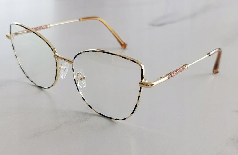 MODNE DAMSKIE OKULARY ZERÓWKI Z FILTREM BLUE LIGHT DO KOMPUTERA (6)