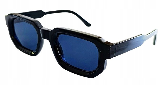 MODNE KWADRATOWE OKULARY PRZECIWSŁONECZNE DAMSKIE Z FILTREM UV400 (5)