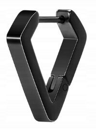 HUGGIE Romb Kolczyk Do Ucha Punk SS316L (1)