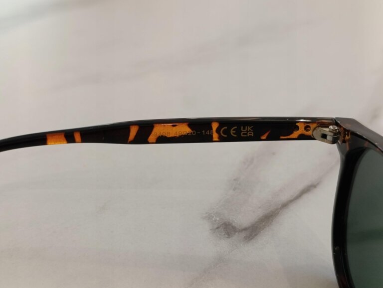 Okulary Przeciwsłoneczne Unisex Szylkretowe Okrągłe Brązowe UV400 (9)