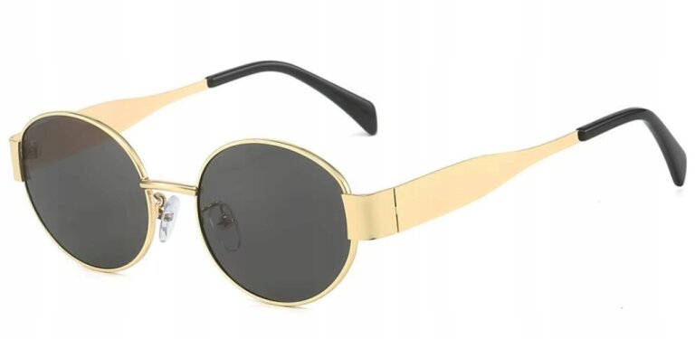 STYLOWE OKULARY PRZECIWSŁONECZNE KOCIE OWALNY KSZTAŁT RETRO UV POLARYZACJA (3)