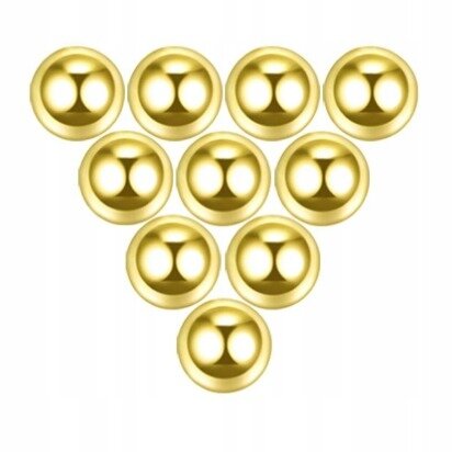 Kuleczka do Piercingu 3-6 mm, gwint 1.2 SS316L (2)