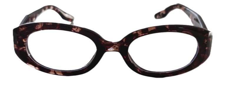 Ttortoise okulary zerówki styl retro, gruba oprawka, owalny kształt, unisex (2)