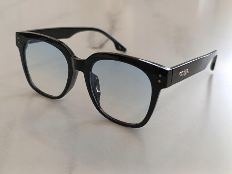 Eleganckie DAMSKIE Okulary Przeciwsłoneczne Duże Zaokrąglone Oprawki (6)
