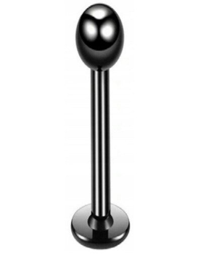 Labret z kuleczką Kolczyk do Wargi, Ucha, Brody 1,2/6-10/3 mm STAL (1)
