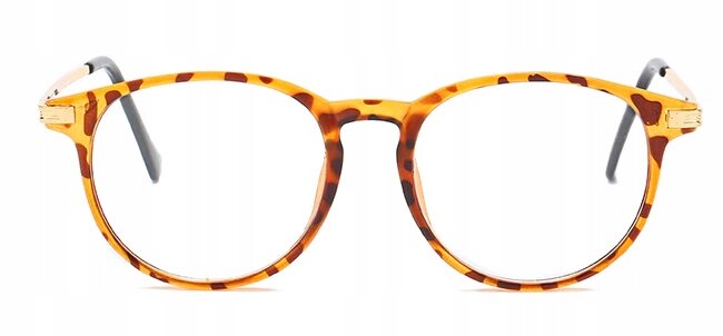 OKULARY ZERÓWKI KOCIE MODNE RETRO LEOPARD (3)